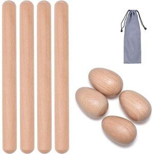 8 Pcs Musical Percussion Instrument Set